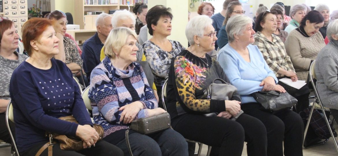 Лекции "Академии памяти "Мемини" в Томске для Союза пенсионеров России