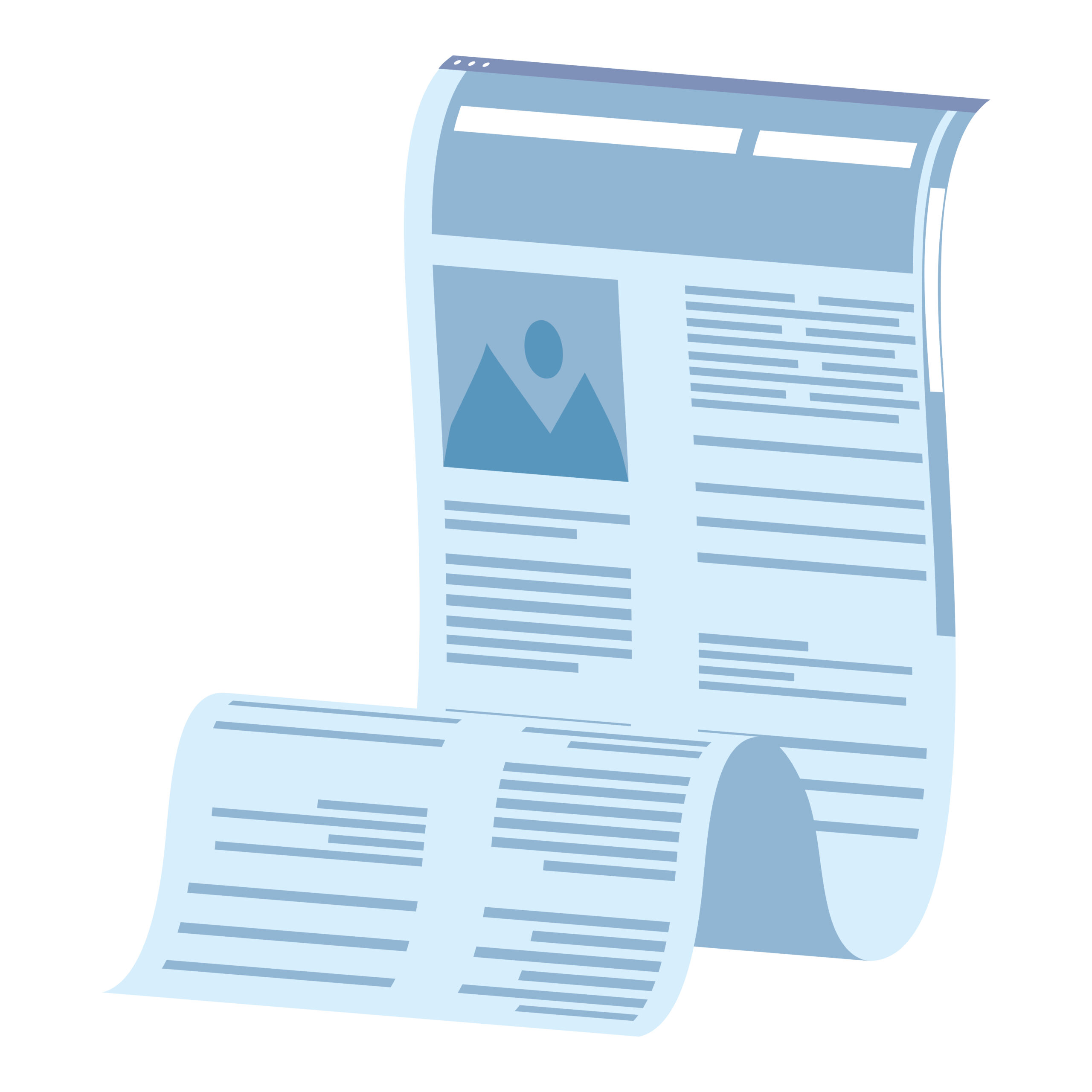 newspaper document paper